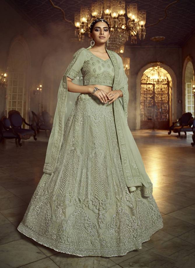 Zara vol 7 Latest Fancy Designer Heavy Stylish Wedding Wear Soft Net Dori And Zarkan Work Lahenga Choli Collection